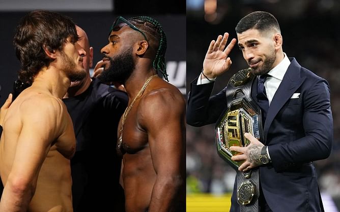 Aljamain Sterling eyes Movsar Evloev rematch amid talks of Ilia Topuria vacating featherweight crown