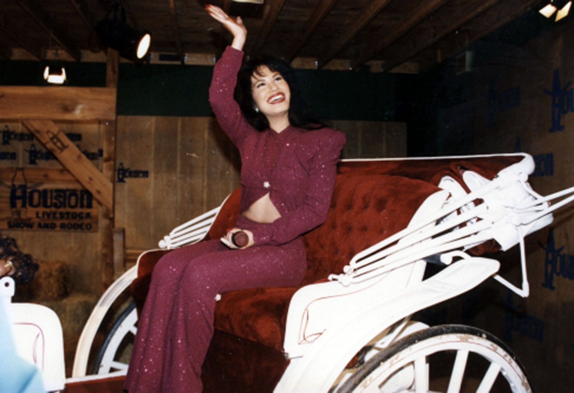 Selena At The Houston Astrodome - Source: Getty