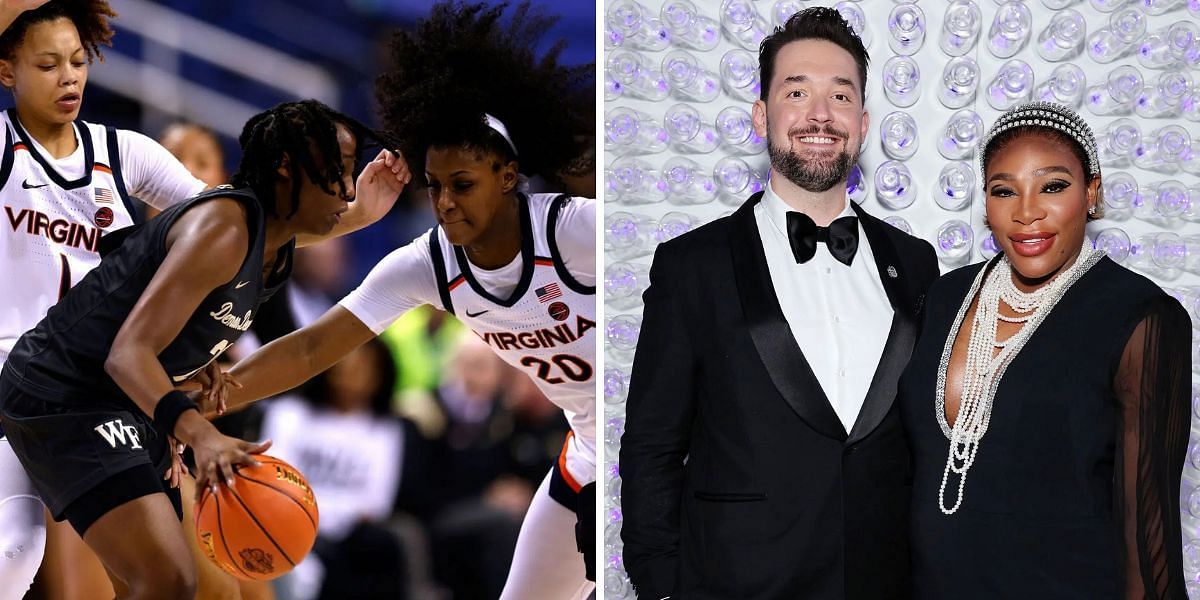 Alexis Ohanian and Serena Williams (R) | Images: Getty