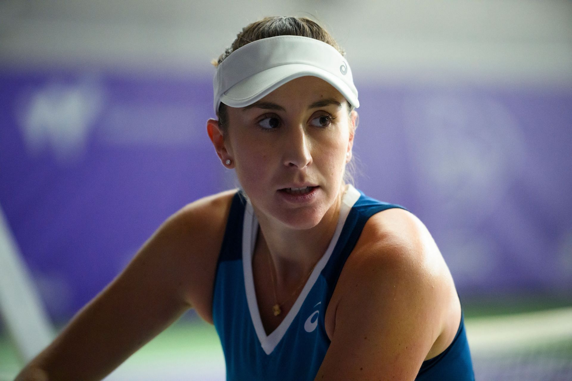 Belinda Bencic at the 2024 ITF 75 tournament in Hamburg (Source: Getty)