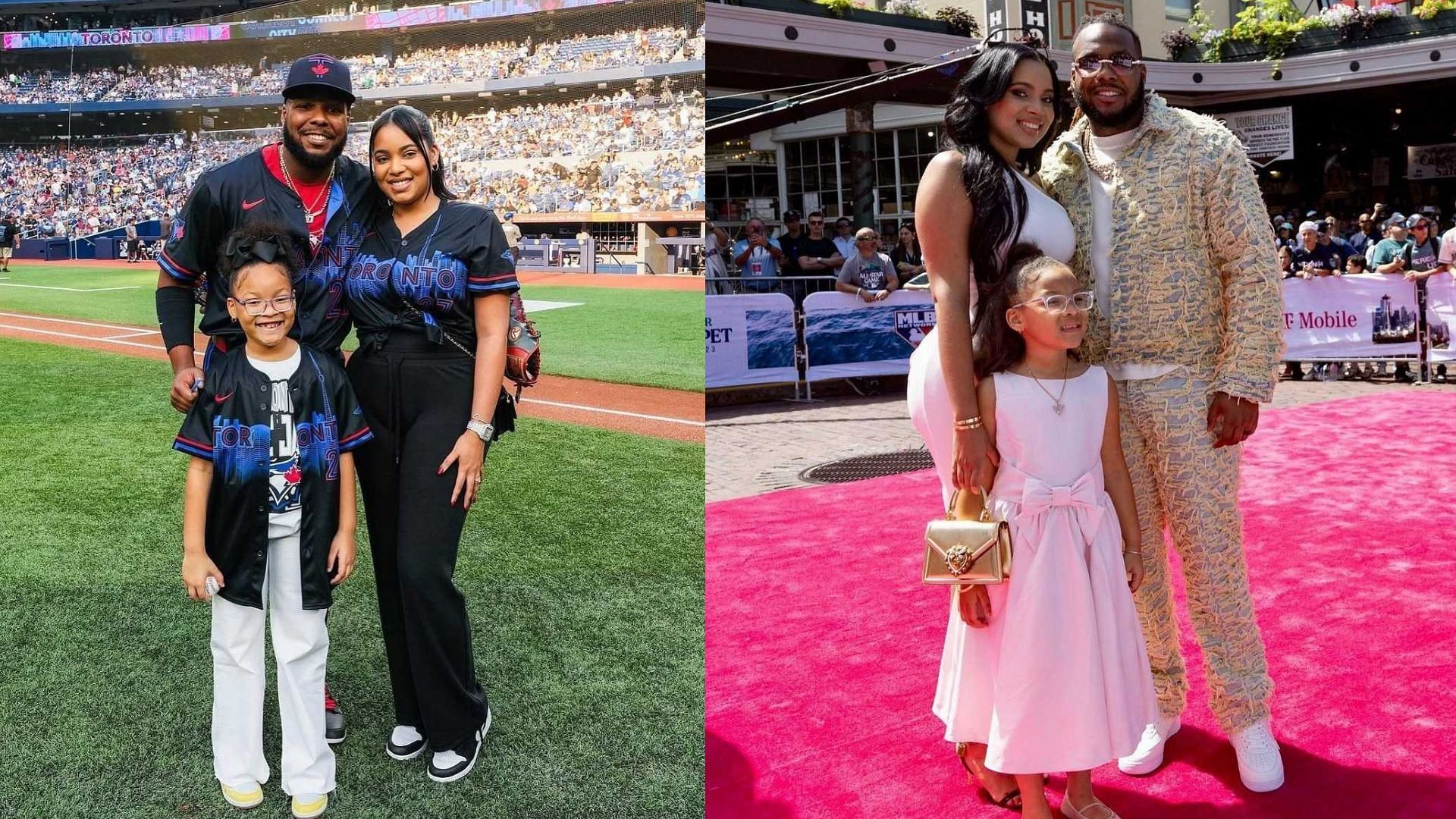 Vladimir Guerrero Jr. shows his wife Nathalie some love on social media by sharing her birthday Instagram post (Photo Source: @nathalii30 IG)