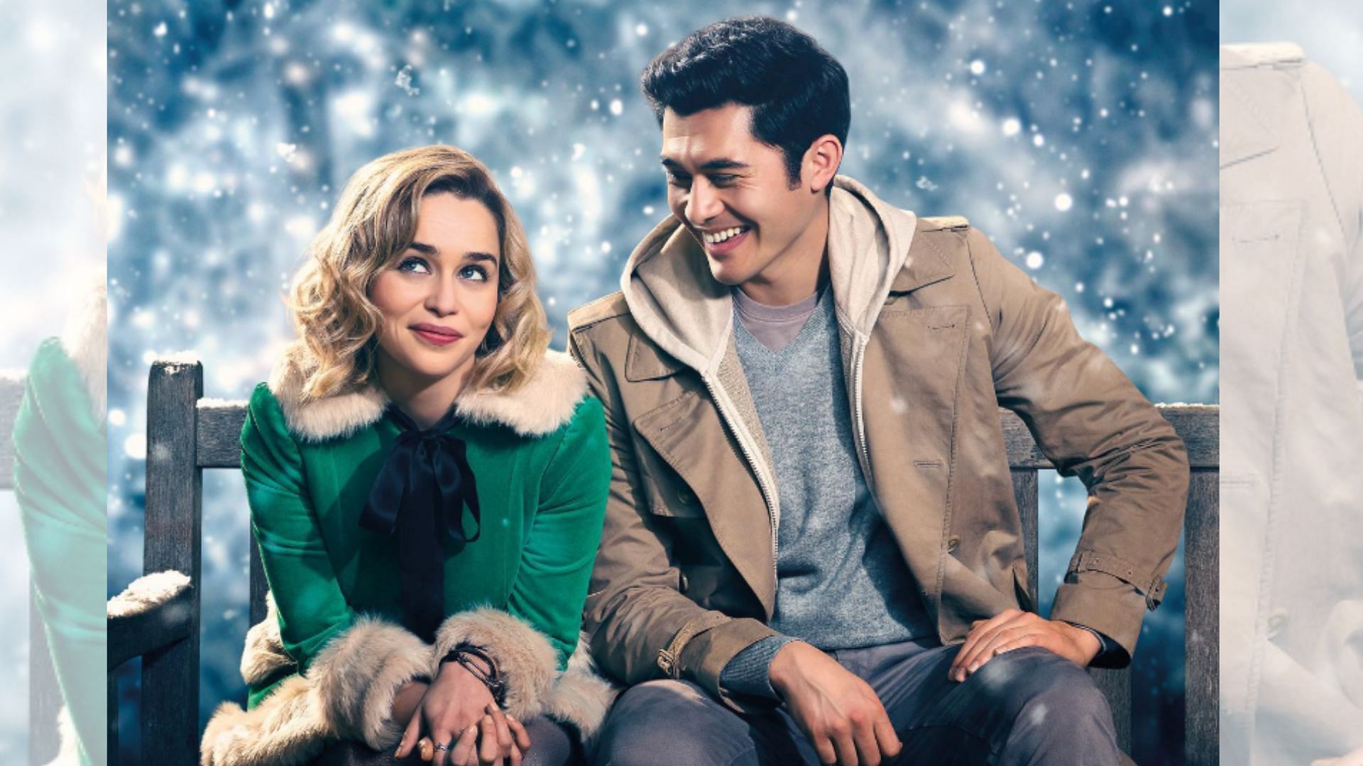 Emilia Clarke and Henry Golding in Last Christmas (Image via Instagram/@lastchristmasthemovie)