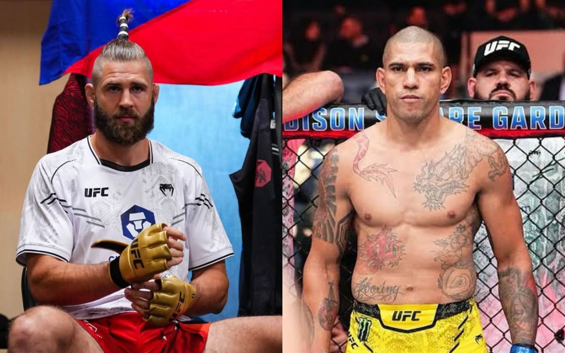 Jiri Prochazka (left) says trilogy fight against Alex Pereira (right) is an important goal in his professional MMA career. [Images courtesy: @jiriprochazka and @alexpoatanpereira on Instagram]