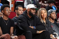 Diddy's ex Yung Miami and NBA stars' wives react to LeBron James' wife Savannah James' all-black outfit