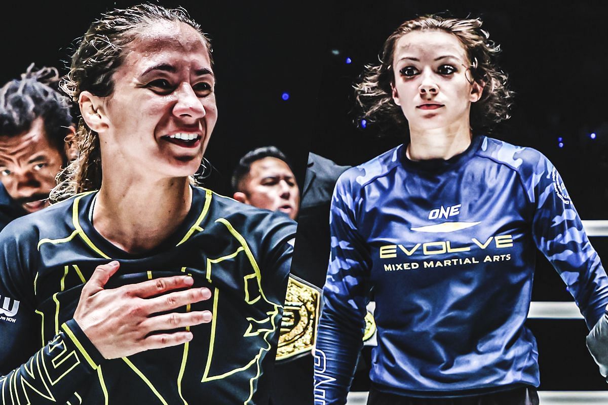 Mayssa Bastos (Left) faces Danielle Kelly (Right) at ONE Fight Night 26