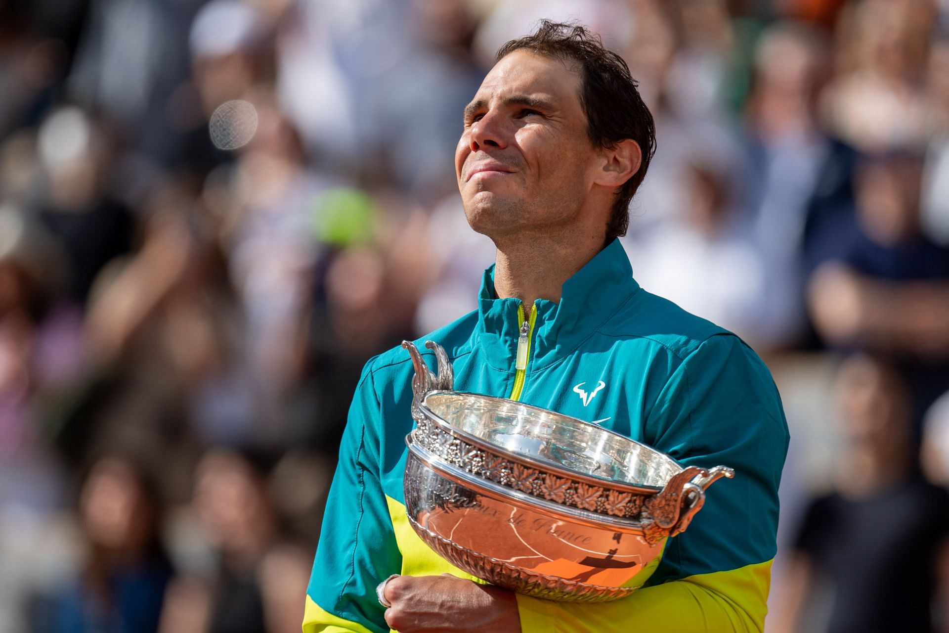 The Spaniard after conquering the 2022 French Open - Source: Getty