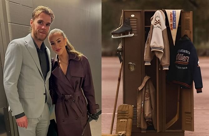 Connor McDavid's wife Lauren Kyle collabs with Oilers to drop limited edition Edmonton merch
