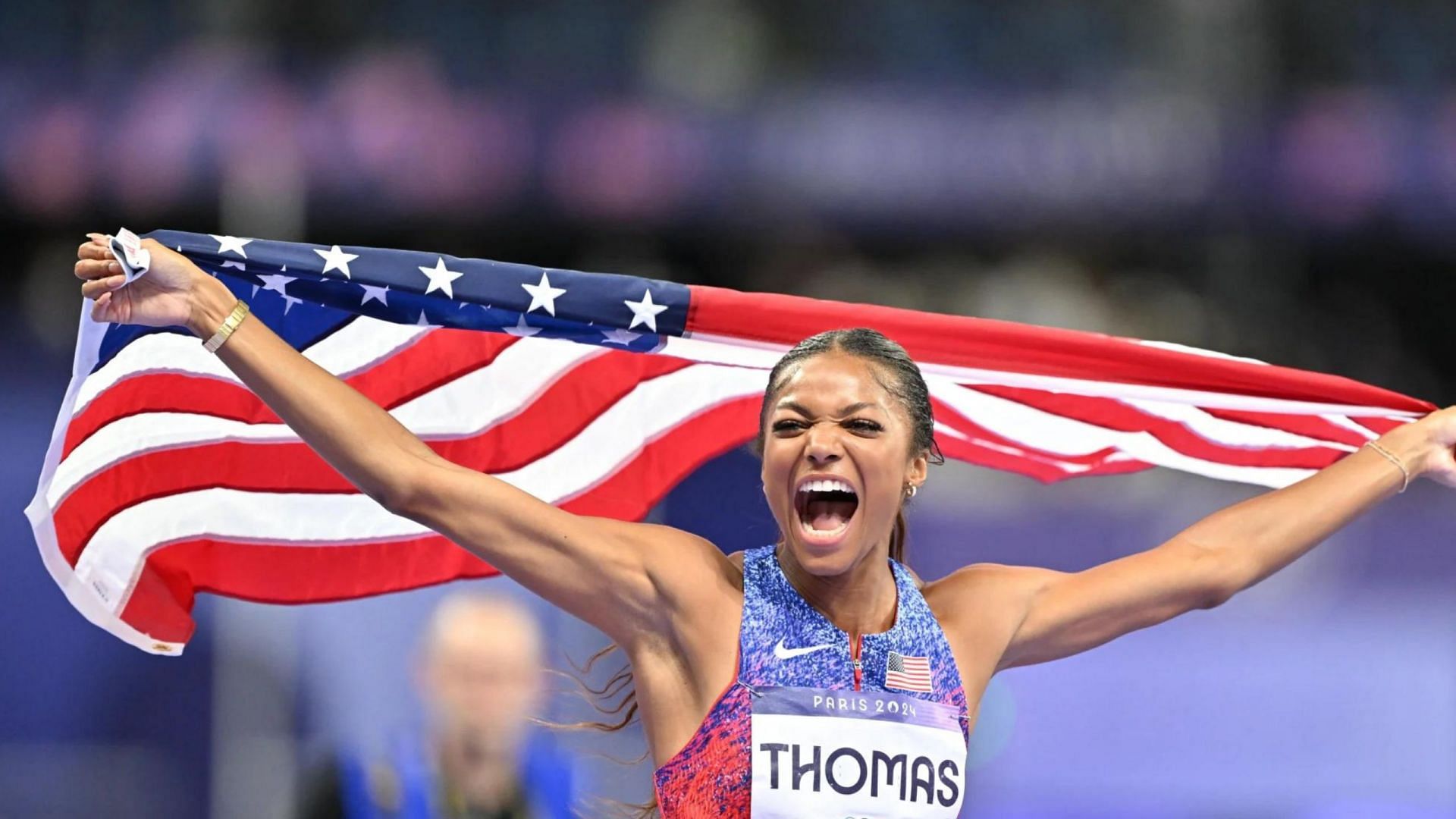 Gabby Thomas on balancing neurobiology with athletics&#039; career [Image Source : Getty Images]