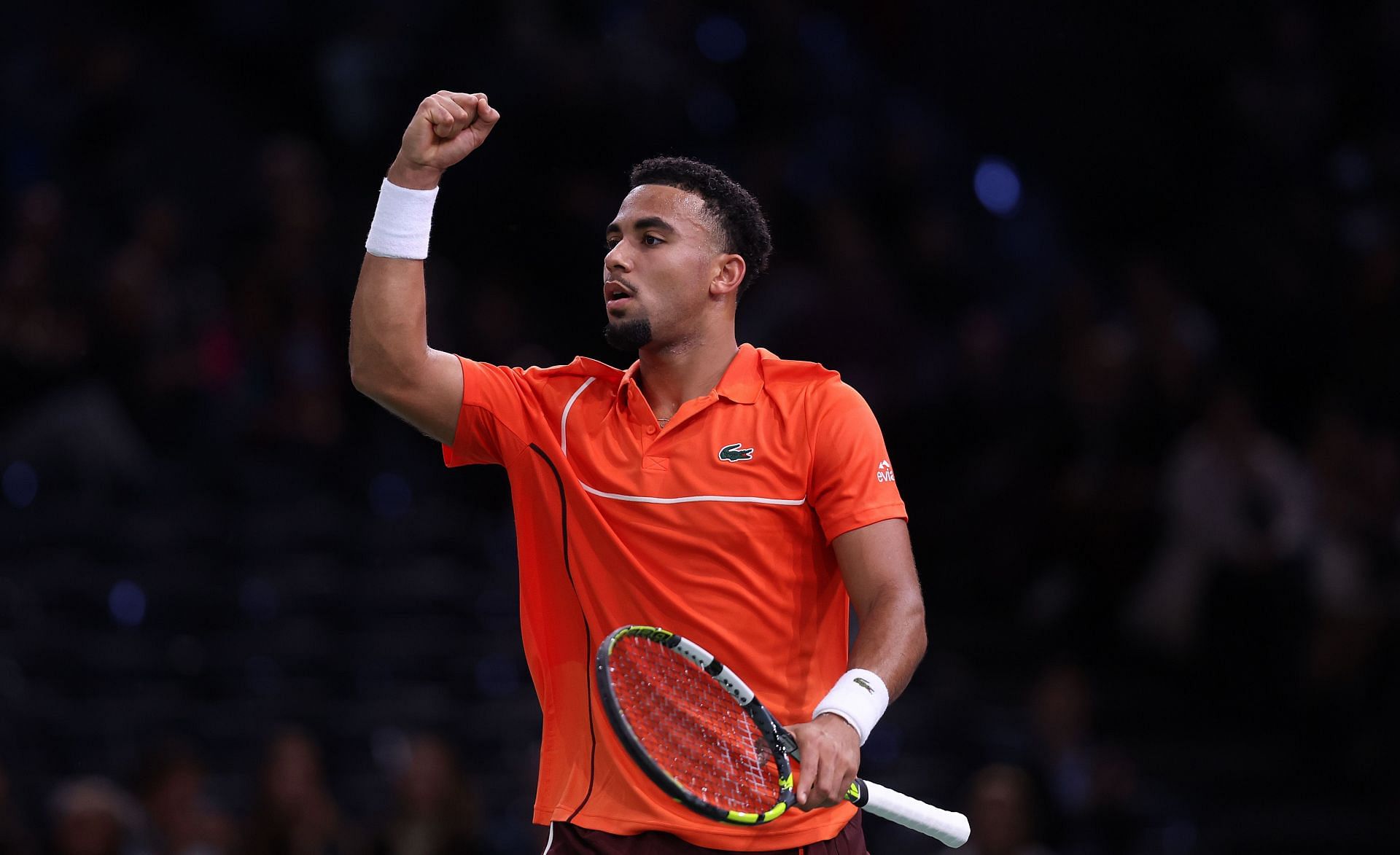 Arthur Fils at the Paris Masters 2024. (Photo: Getty)