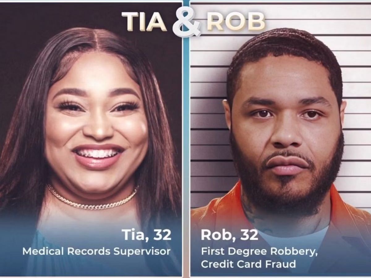 Tia and Rob from Love After Lockup season 5 (Image via Instagram/@loveafterlockup_wetv)