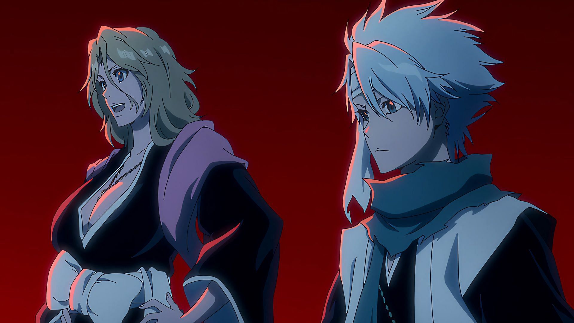 Rangiku Matsumoto and Toshiro Hitsugaya (Image via Studio Pierrot)