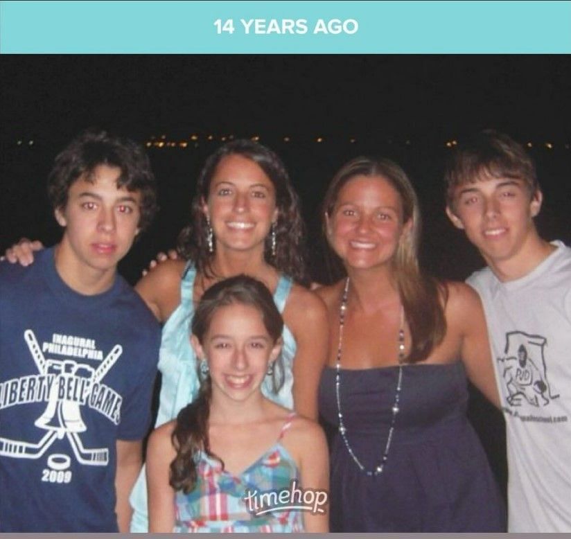 Johnny Gaudreau, Matthew Gaudreau, and family 14 years ago (Credits: IG/Katie Gaudreau)