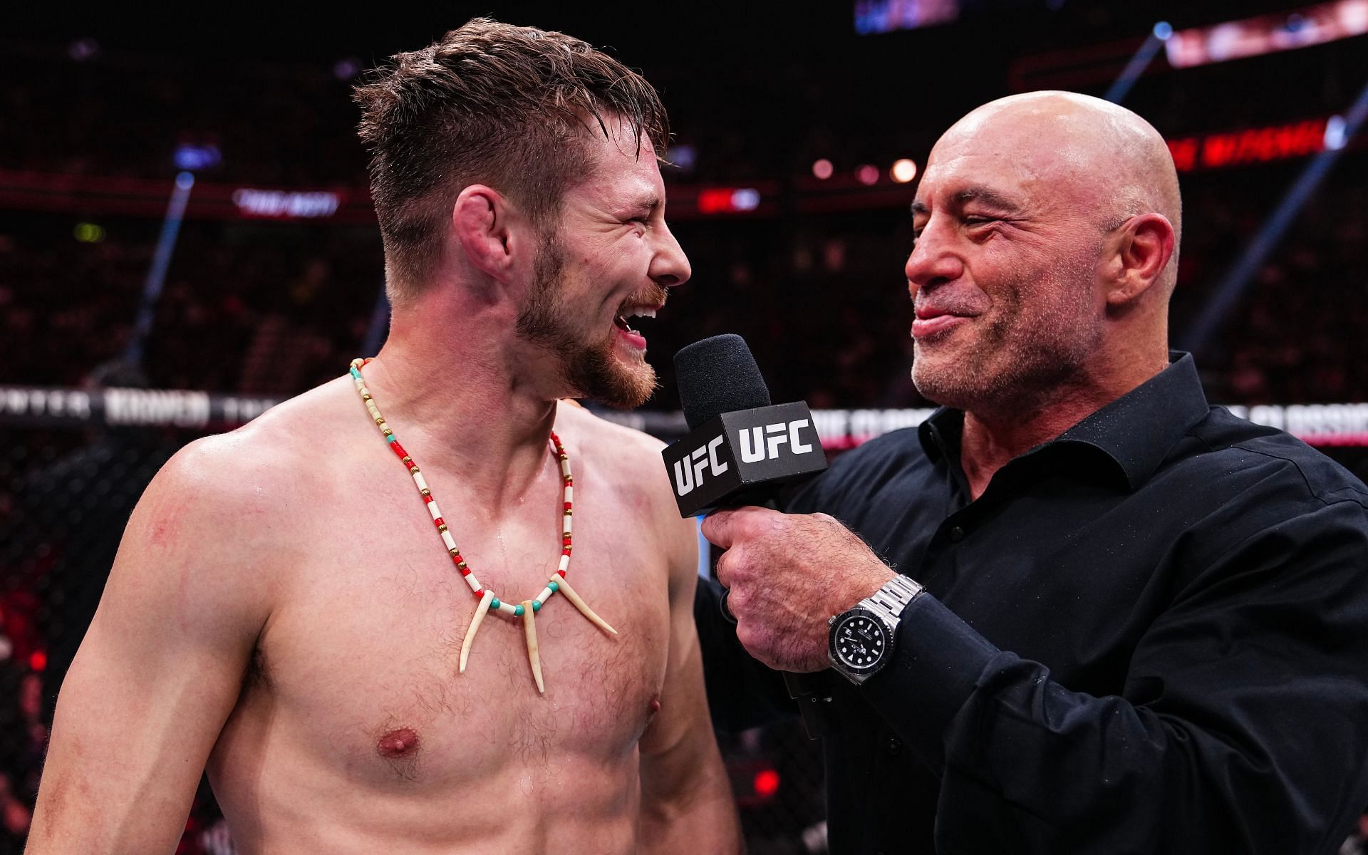 Bryce Mitchell addressees past comments about Joe Rogan. [Images courtesy: Getty]