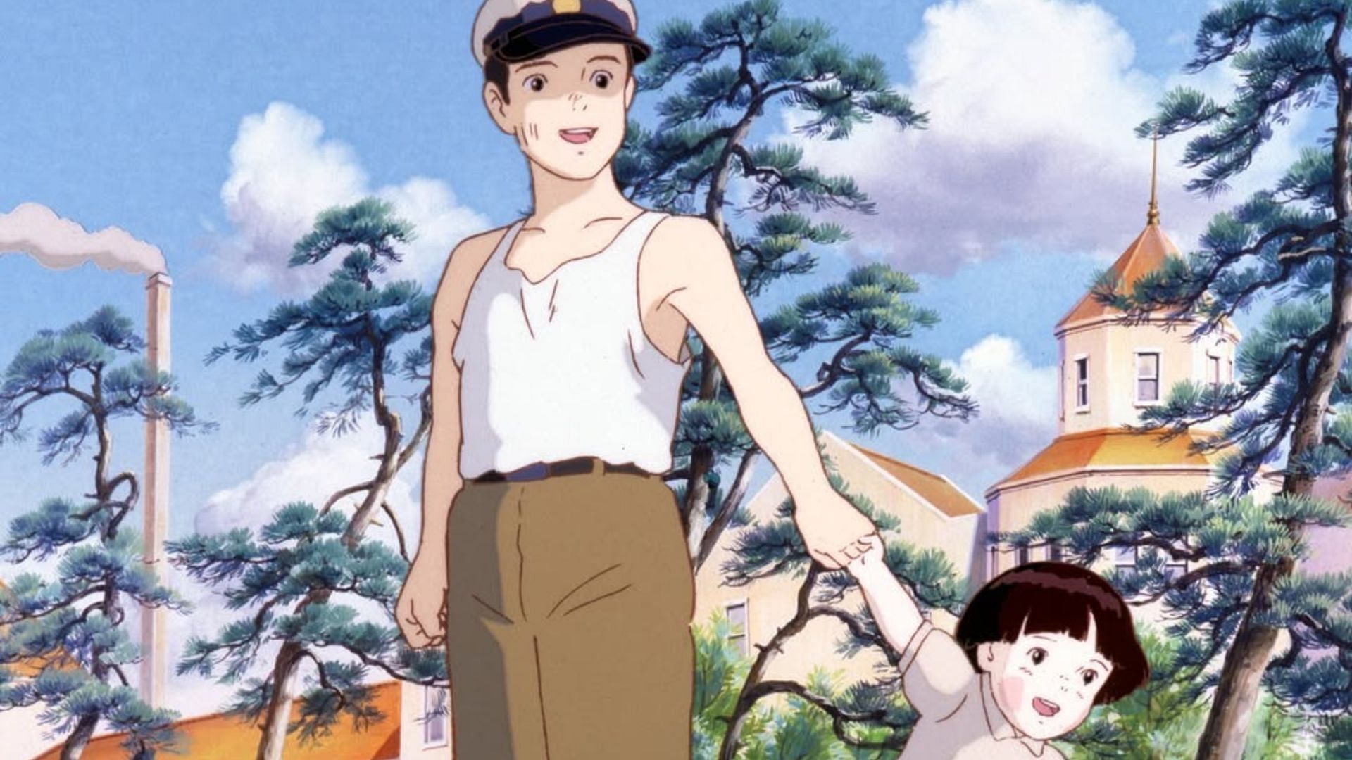 Like The Children&#039;s Train, this movie explores how wars can tear families apart (Image via Ghibli USA Instagram Page)