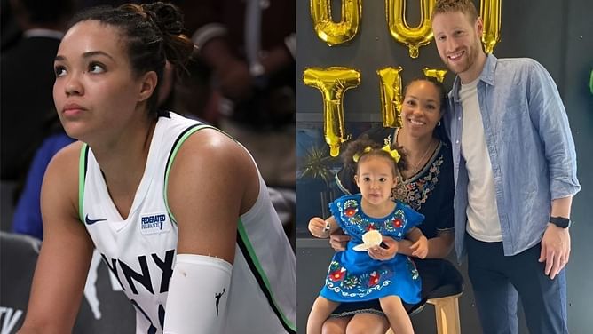"Had to shut her down": Napheesa Collier's husband Alex Bazzell breaks down postpartum struggles prior to Finals run
