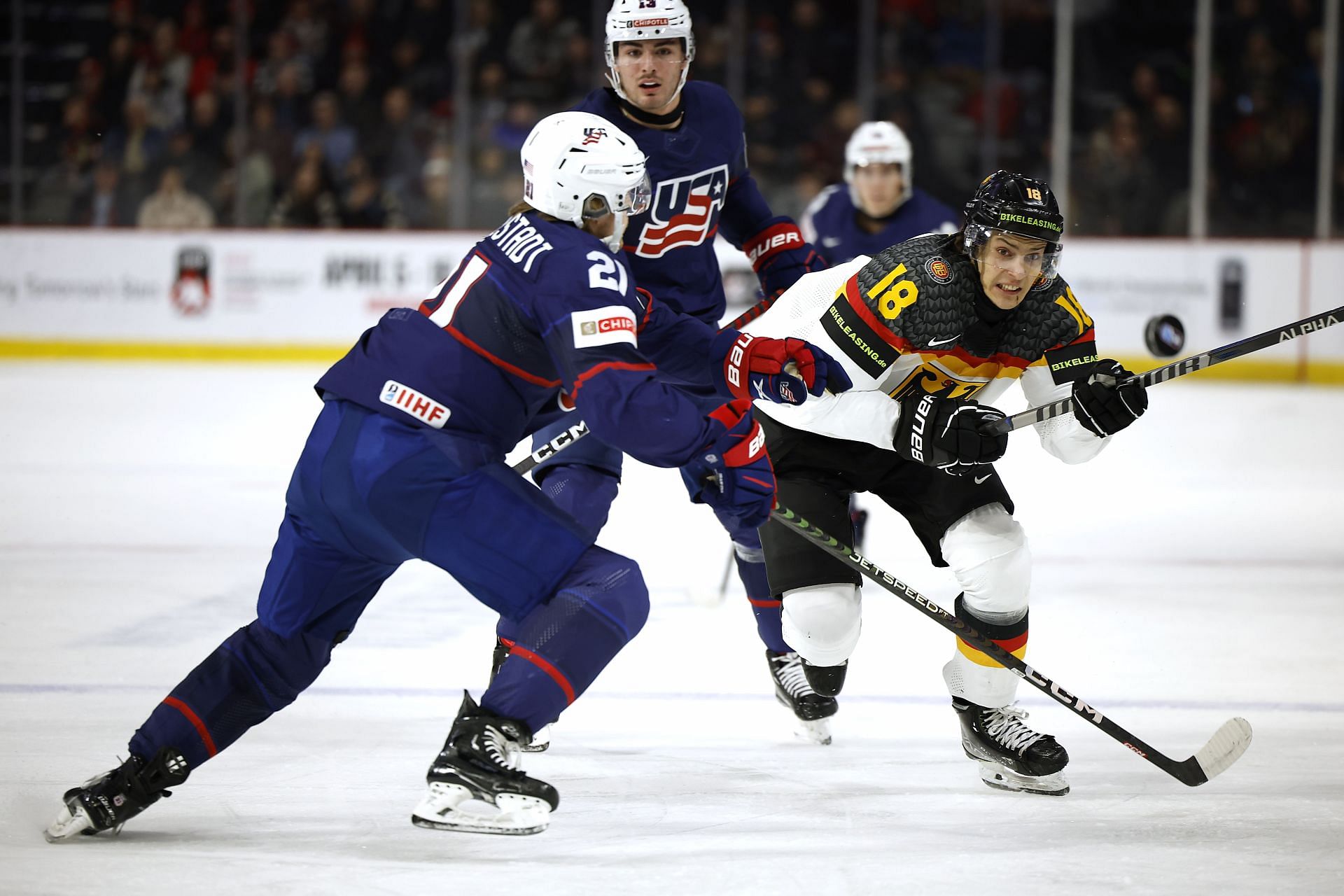 United States v Germany: Quarterfinals - 2023 IIHF World Junior Championship