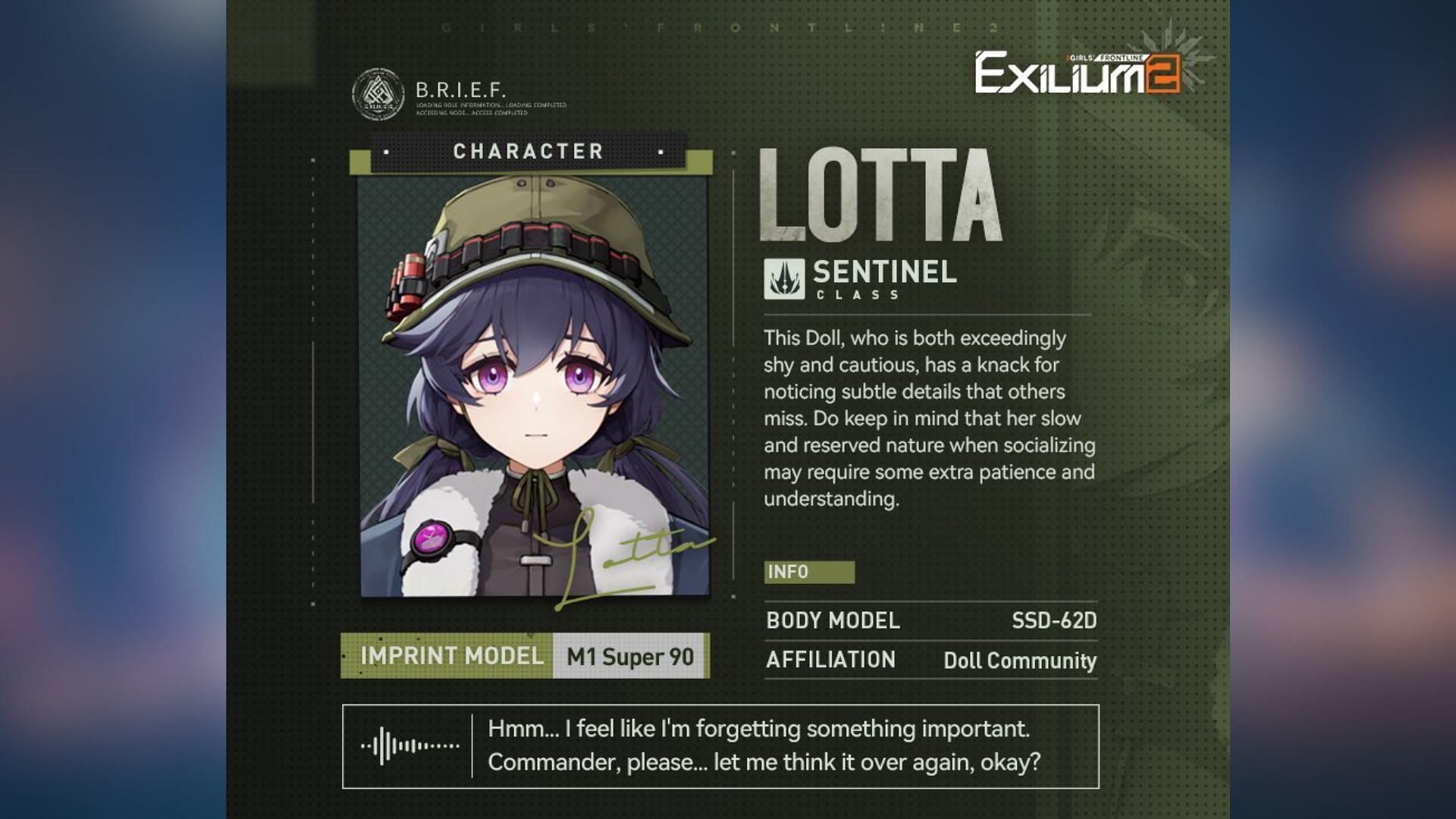 Lotta in GFL2 Exilium (Image via Sunborn)