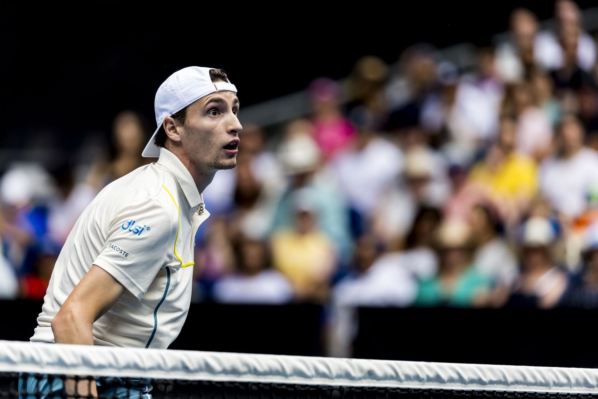 Ugo Humbert at the Australian Open 2024. (Photo: Getty)