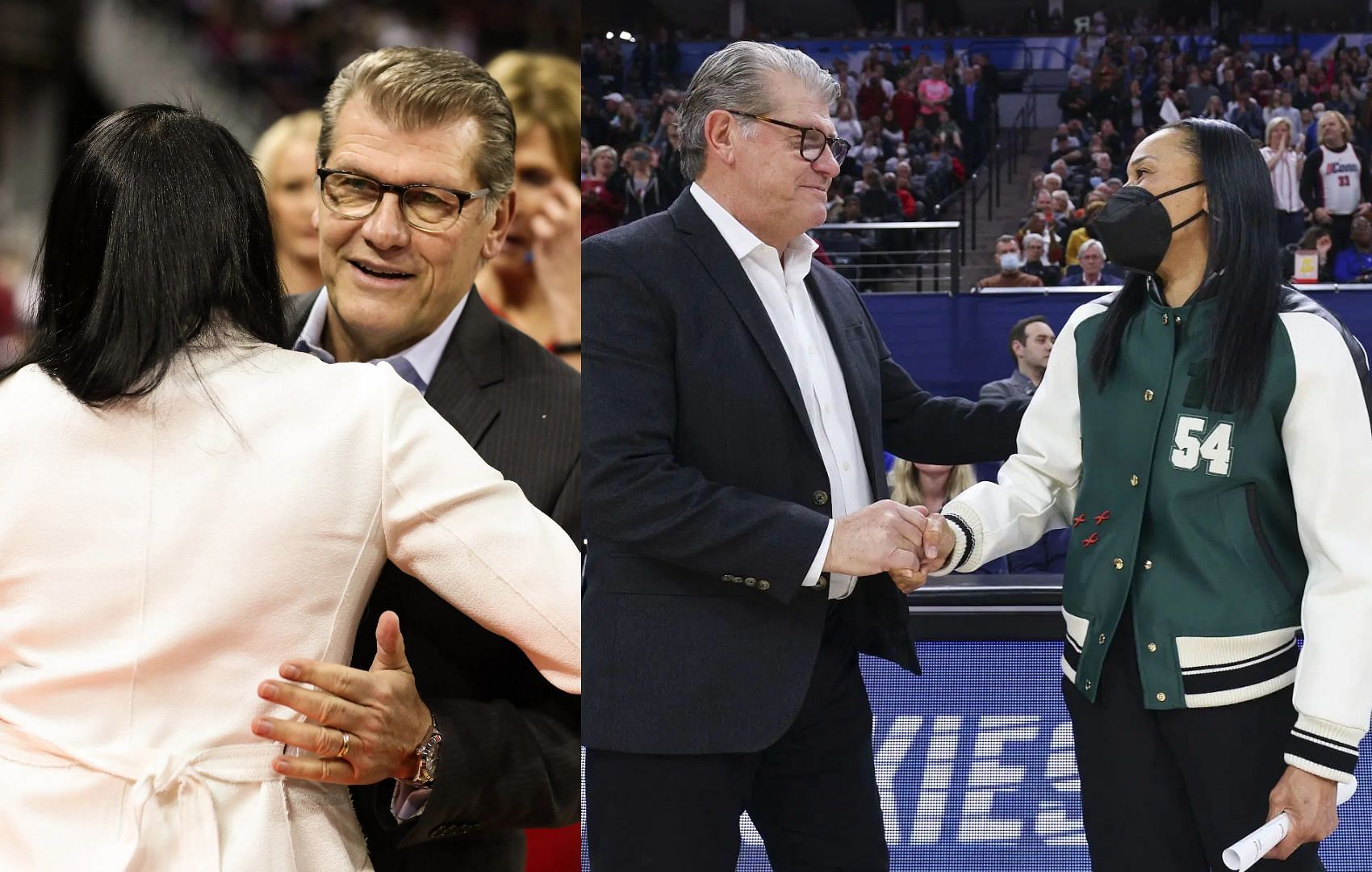 Dawn Staley, Geno Auriemma