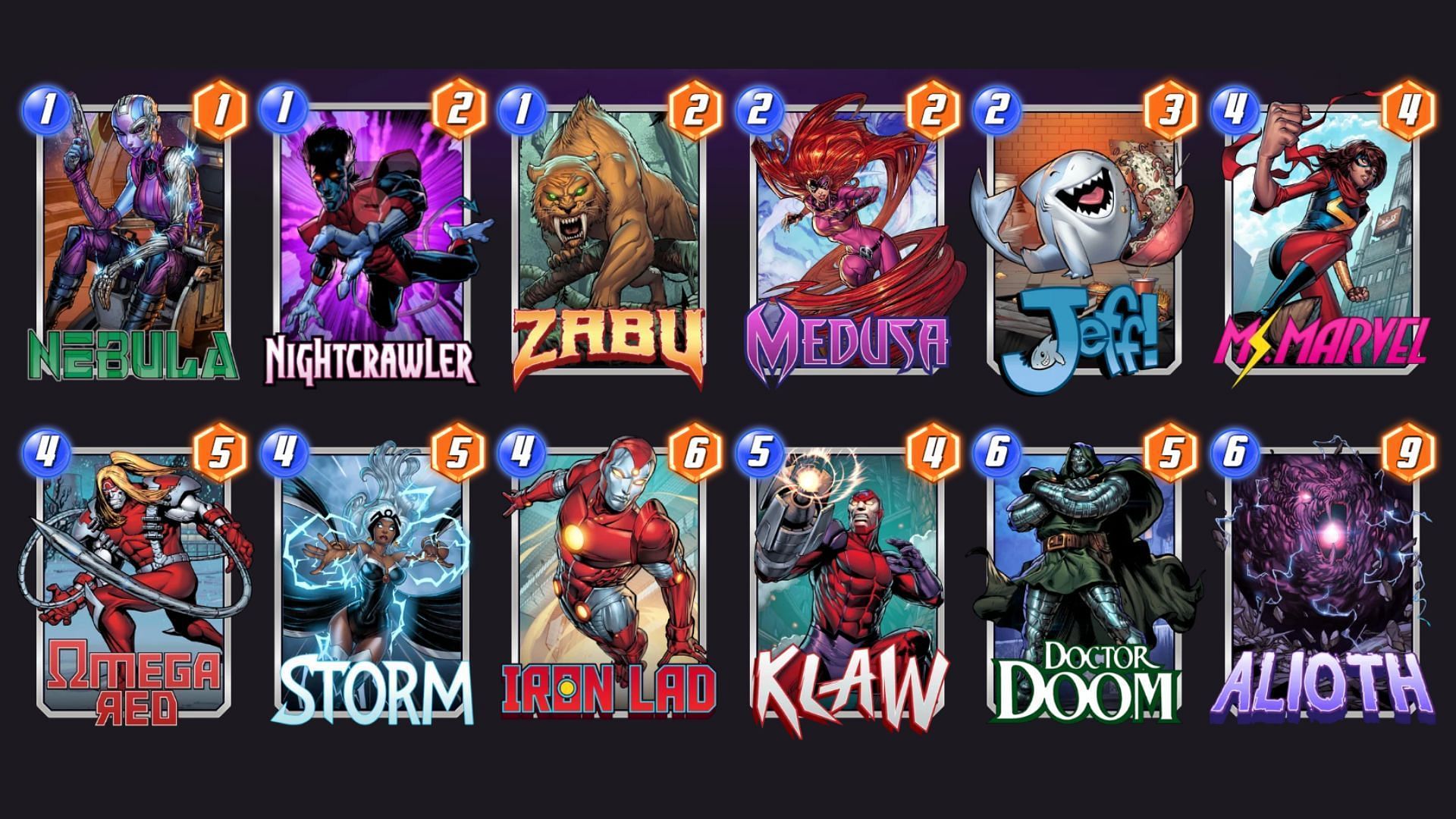 The Omega Lockdown is an effective Marvel Snap Omega Red deck (Image via Nuverse)