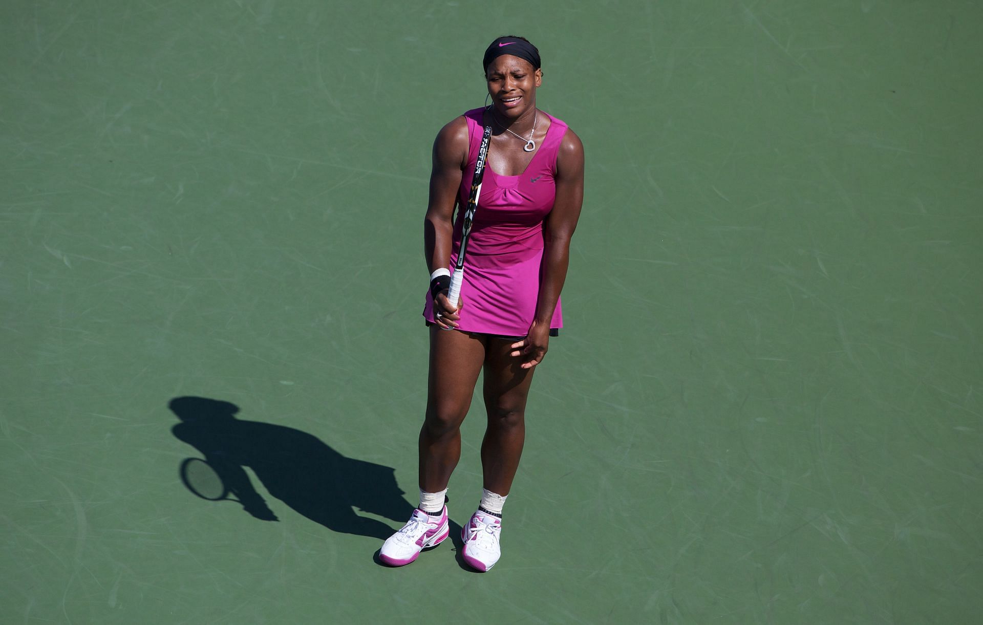 Serena Williams at the US Open 2009. (Photo: Getty)