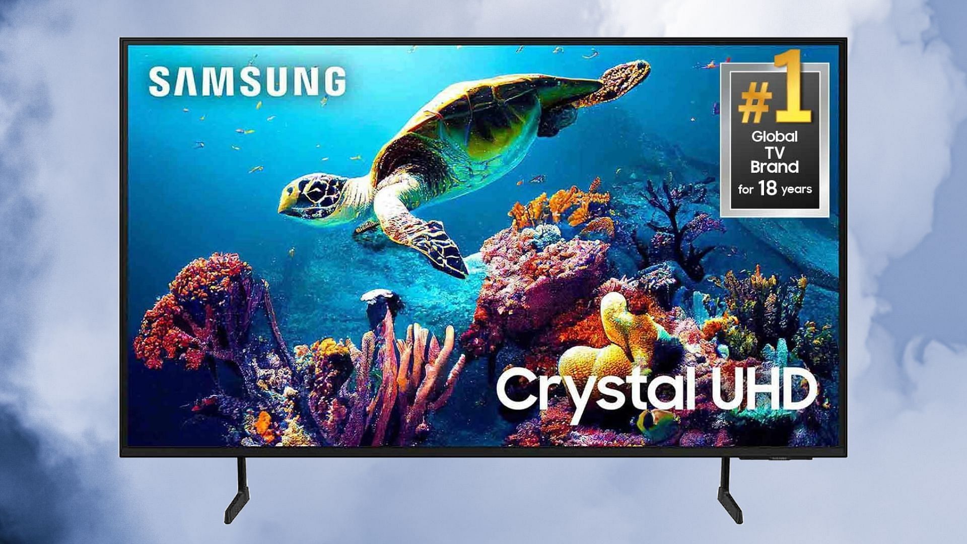 Samsung 55-inch Crystal UHD 4K Smart TV (Image via Samsung)