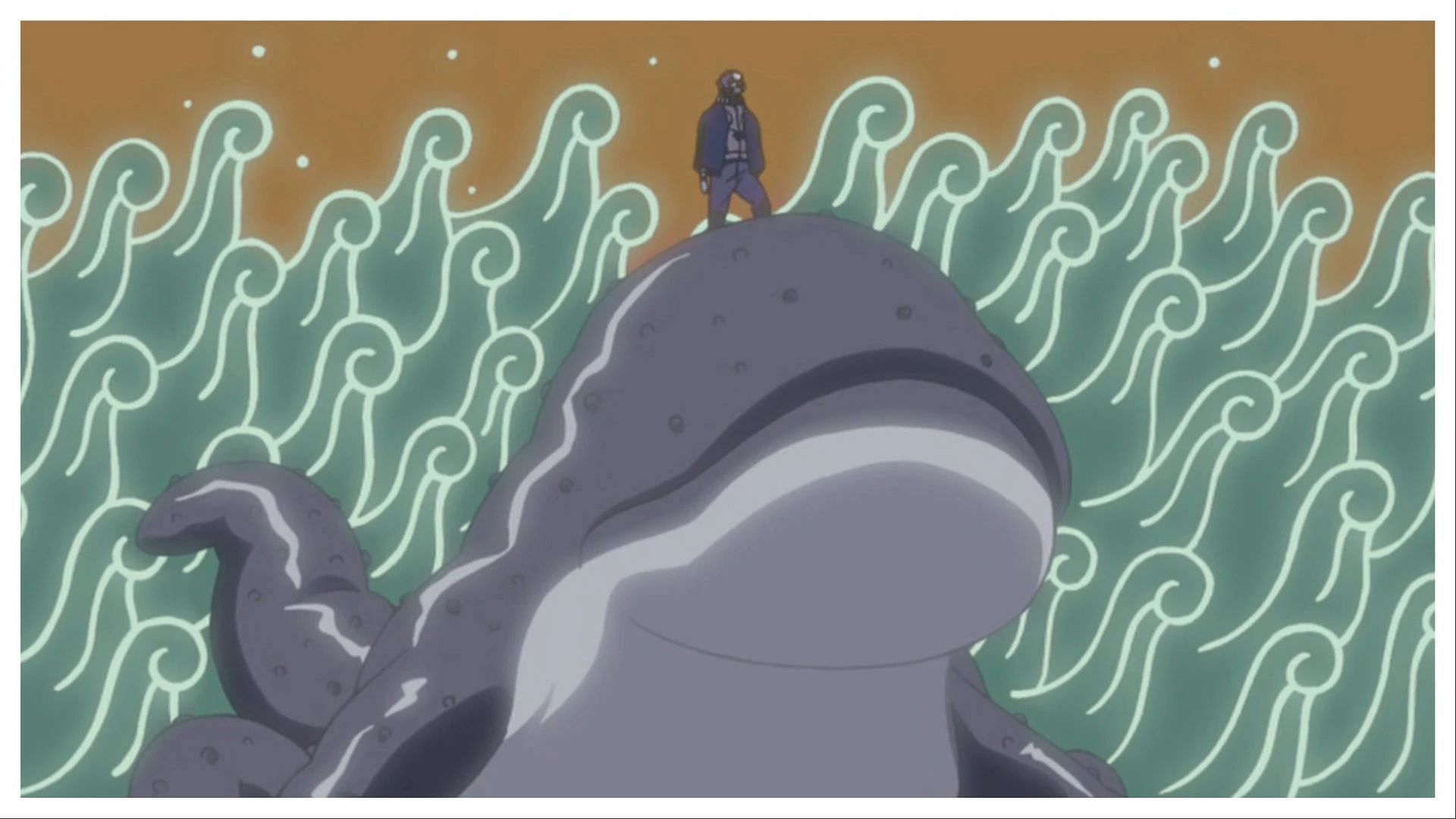 Ibuse, the salamander, was Hanzo&#039;s companion (Image via Studio Pierrot)