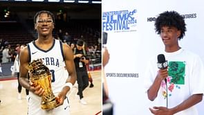 LeBron James' son Bryce James vs. Trevor Ariza's son Tajh Ariza: Who's the better high school hooper?