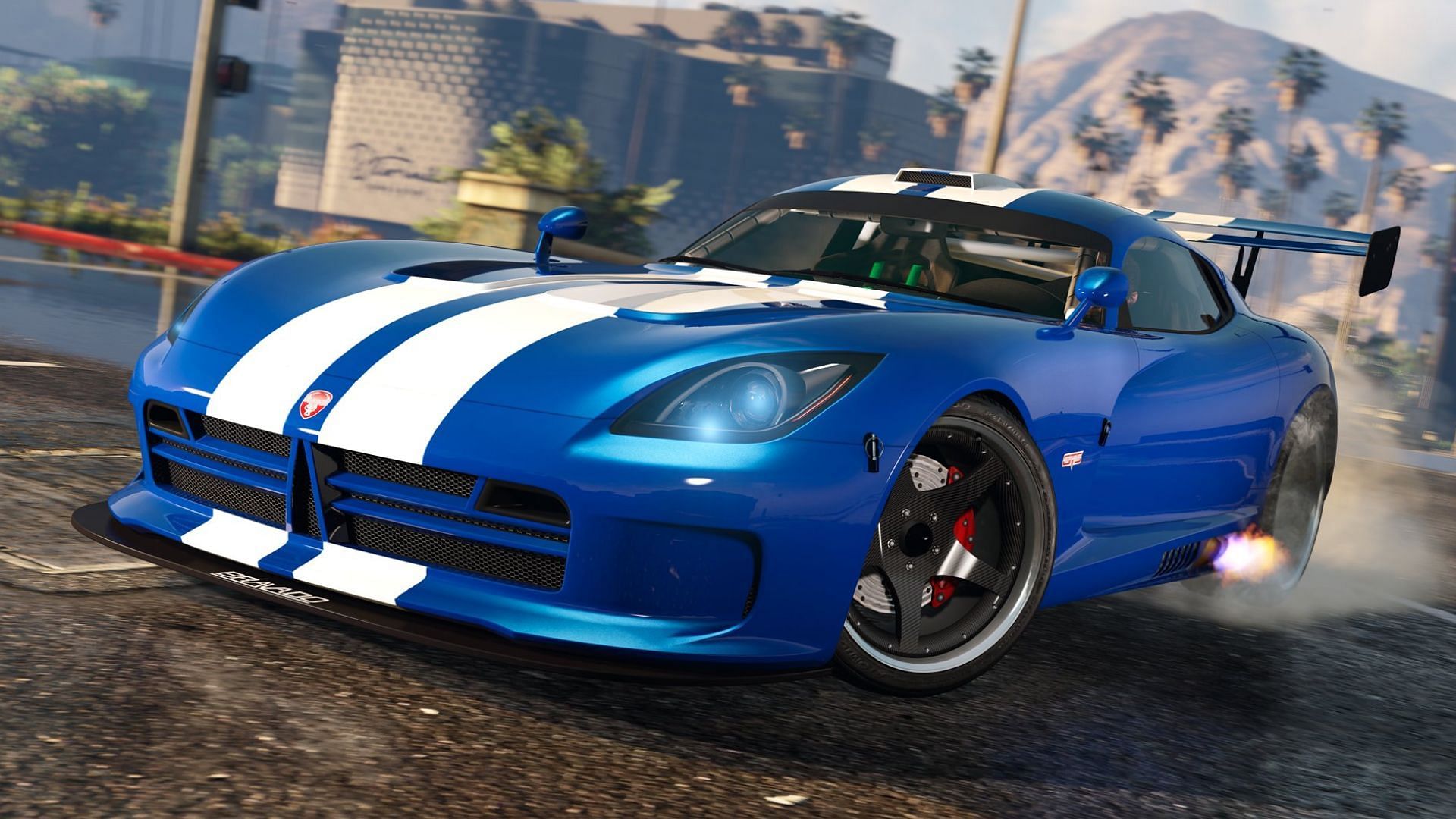 Several cars in the game can now be equipped with the Missile Lock-On Jammer (Image via Rockstar Games)