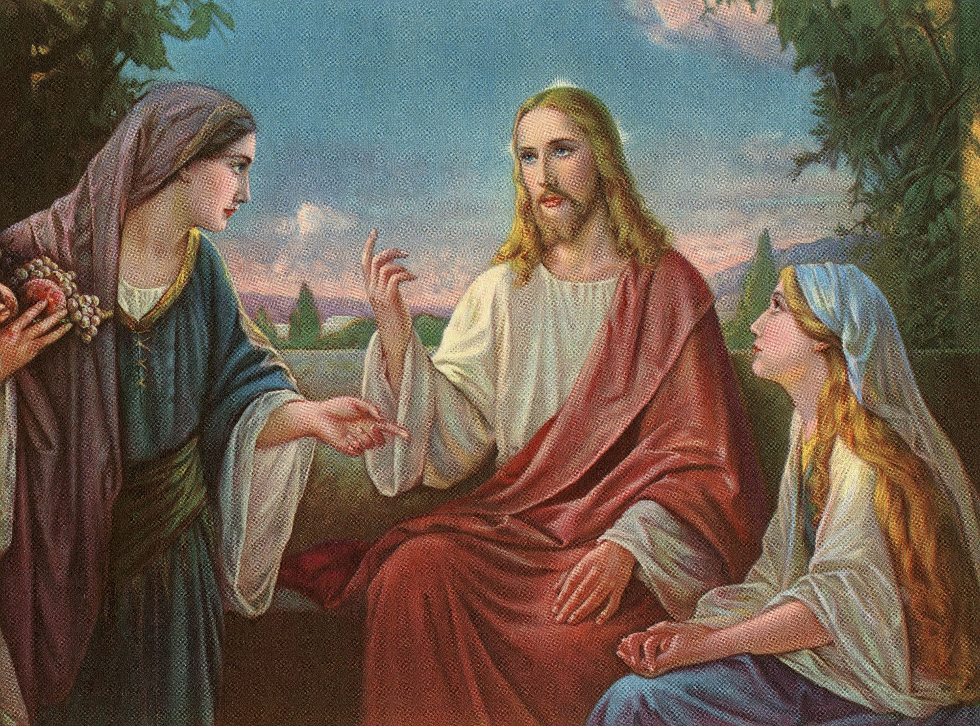 Christ With The Two Marys (Image via Getty)