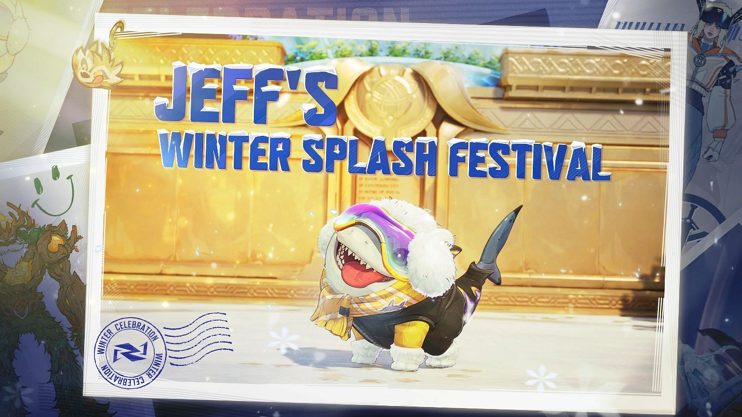 Jeff&#039;s Winter Splash Festival arrived with the Marvel Rivals update today (Image via NetEase Games)