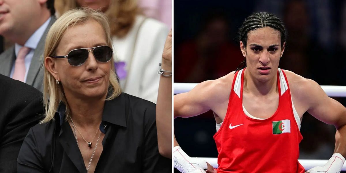 Martina Navratilova Imane Khelif 