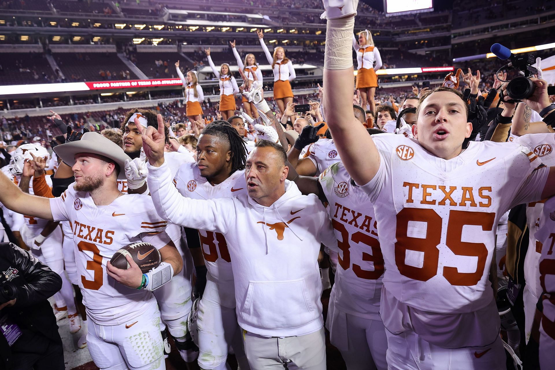 Texas v Texas A&amp;M - Source: Getty