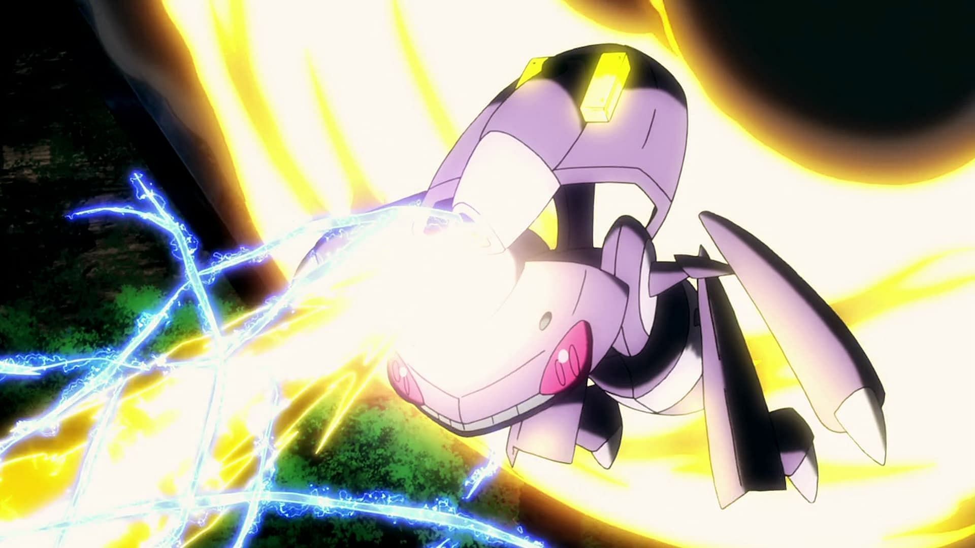 Genesect as seen in the anime (Image via TPC)