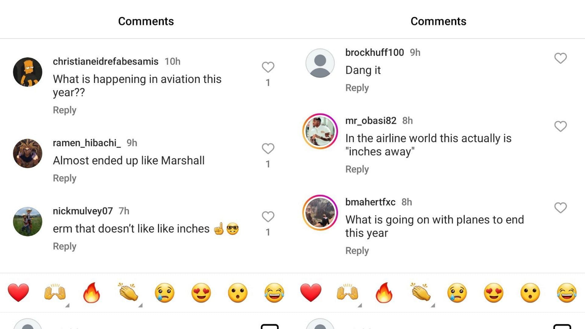 College hoops fans reacted to Gonzaga&#039;s charter plane avoiding a catastrophic collision. Source: Instagram/@cbbcontent