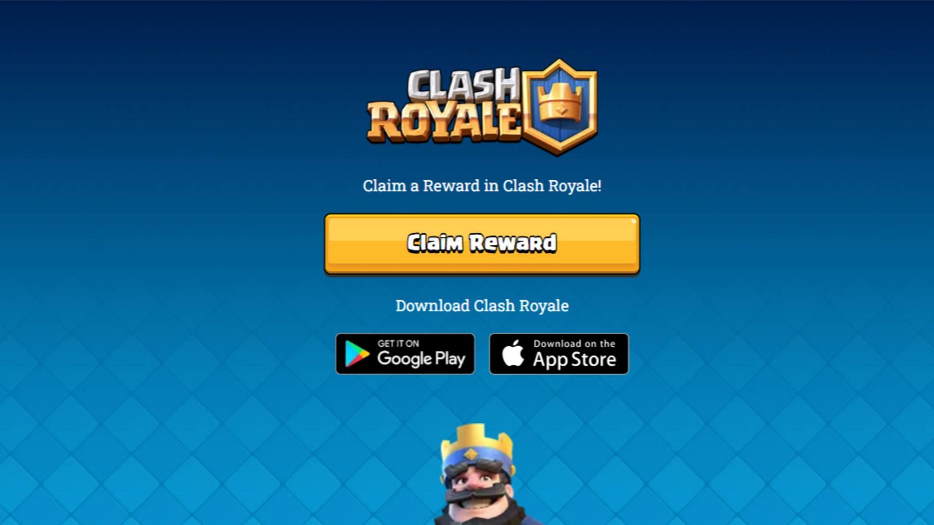 The offer redemption webpage (Image via Supercell)