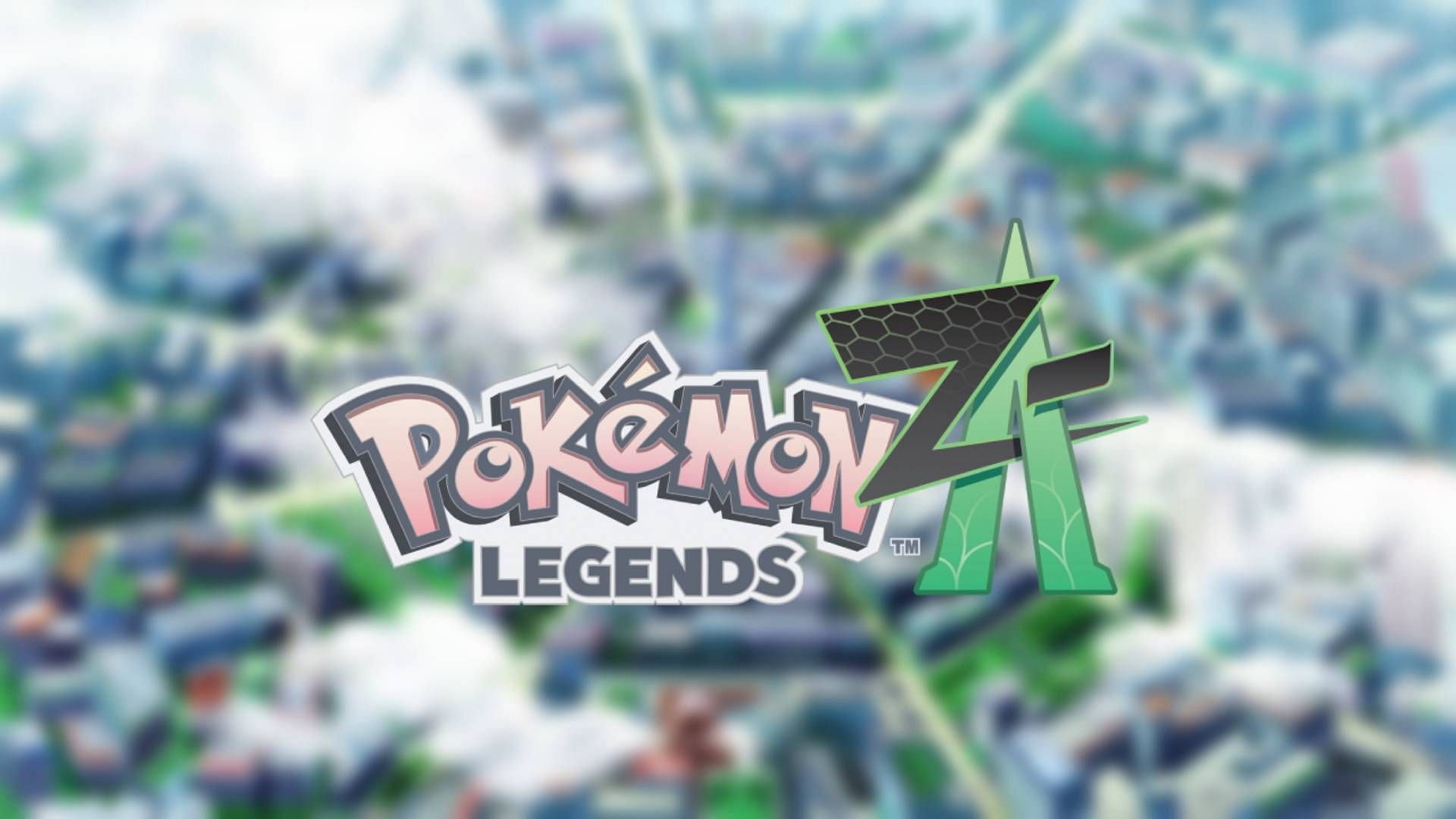 Official imagery for Pokemon Legends Z-A