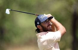WATCH: Max Homa struggles from a bunker at the Nedbank Golf Challenge 2024