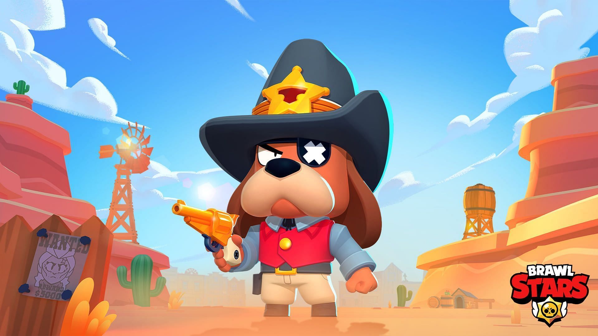 Ruffs is a great Support character to use with Eve in Brawl Stars (Image via Supercell)