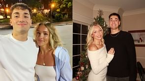 "I love taking pictures at 11pm": Kylie Feuerbach's BF John Poulakidas drops cheeky reaction to Iowa star's glam Christmas snaps