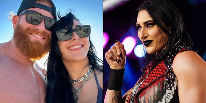 Buddy Matthews sends a message to Rhea Ripley after WWE RAW; includes a photo