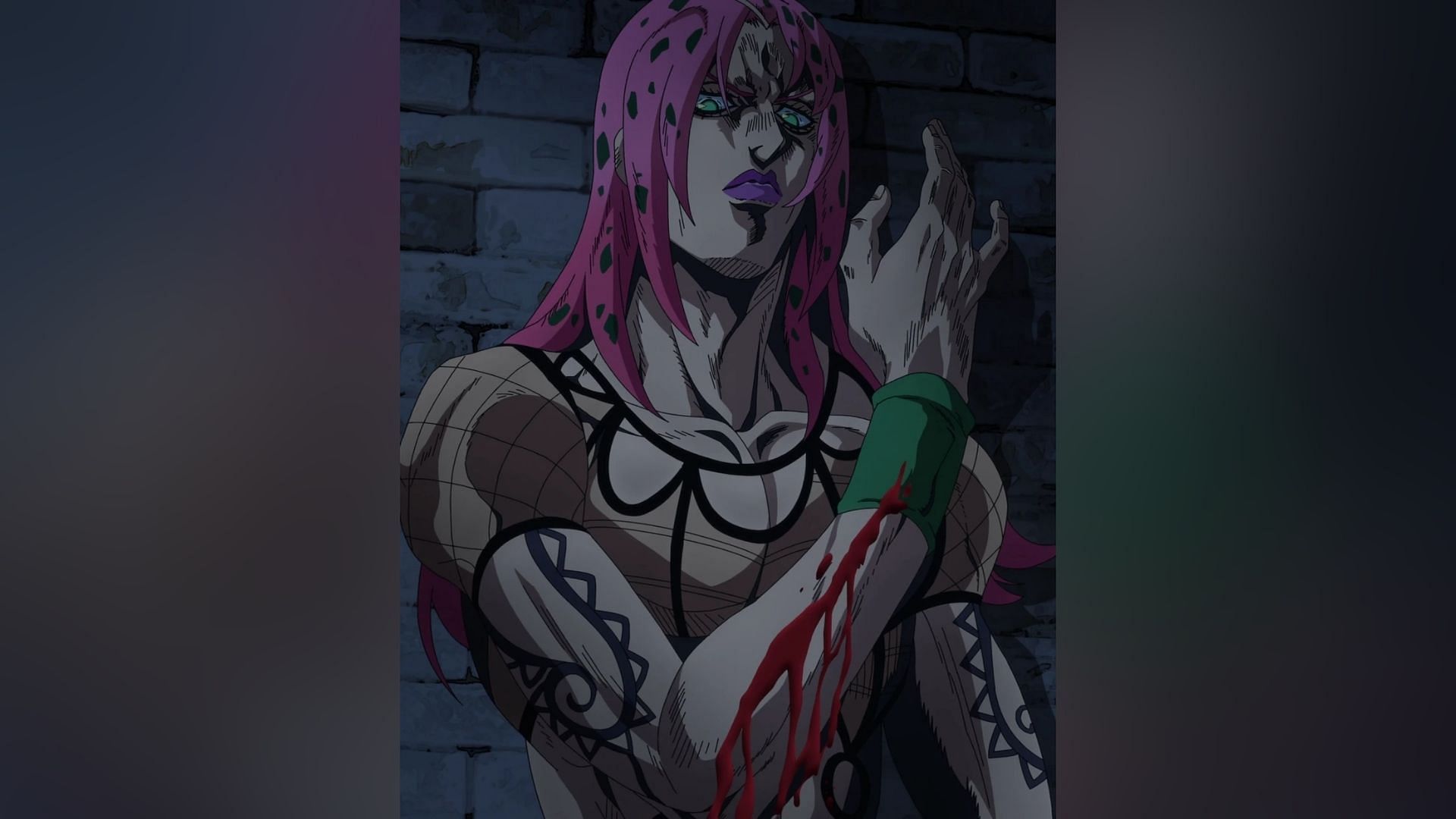 Diavolo's stand makes him nearly invincible (Image via David Production)