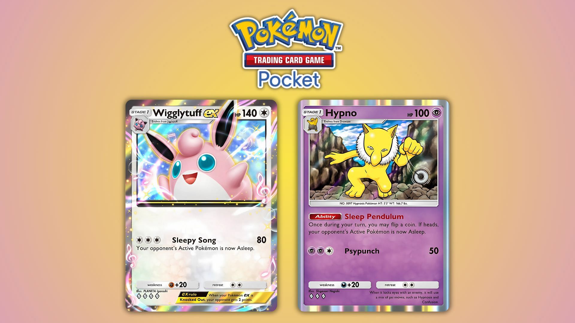 Best sleep-deck in Pokemon TCG Pocket (Wigglytuff ex and Hypno)