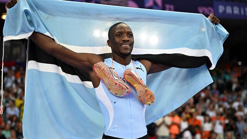 Letsile Tebogo at the Paris Olympics [Image Source : Getty]