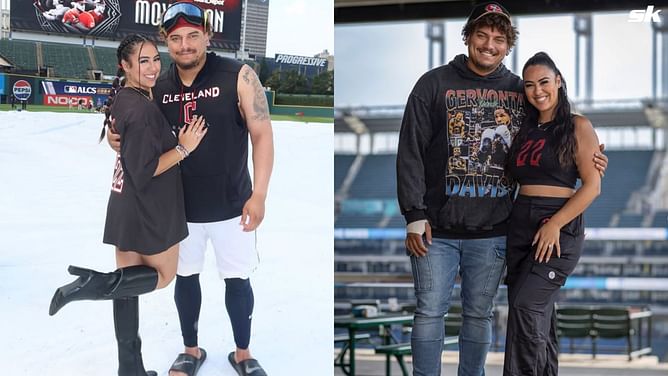 Josh Naylor's fiancee Chantel drops 3-word message after All-Star first baseman's Guardians departure for Diamondbacks