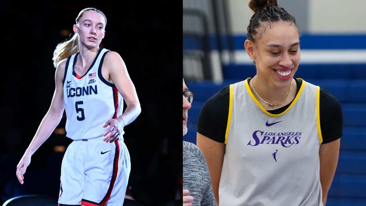 Dearica Hamby finds herself in surprising Paige Bueckers position after viral post [Picture Credit: IG/@LASparks, @UConnWBB]