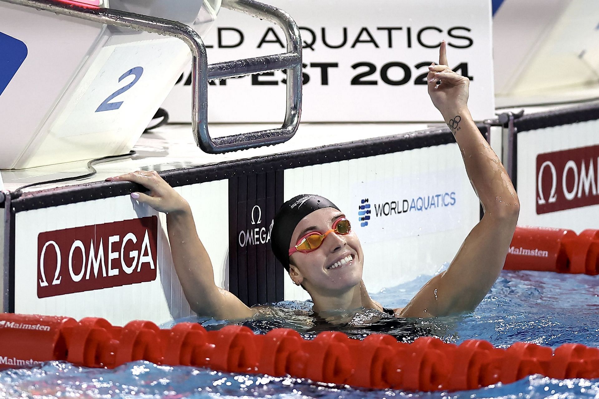 World Aquatics Swimming Championships (25m) 2024 - Regan Smith in action (Source: Getty)