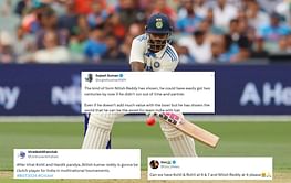 "Can we have Kohli & Rohit at 6 & 7 and Nitish Reddy at 4 please"- Fans hail young all-rounder for sparkling 54-ball 42 in 2nd BGT 2024-25 Test