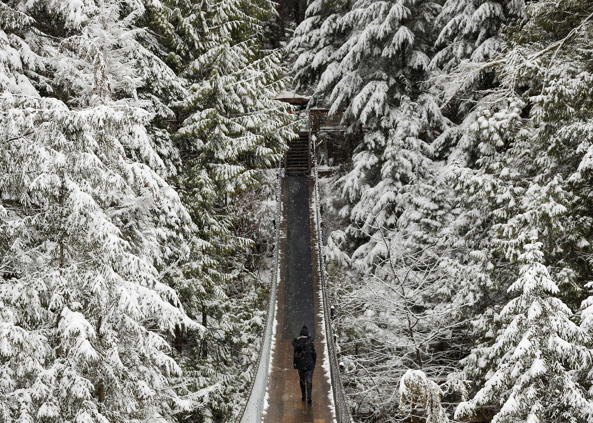 Snow-Covered Regions in British Columbia ( Image via Getty)