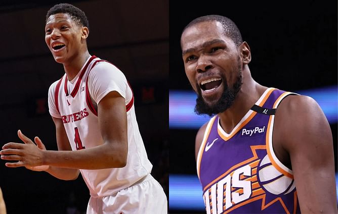 "Next Durant", "Develop that Paul George sh**": Fans compare Ace Bailey to NBA players after impressive game vs Penn State